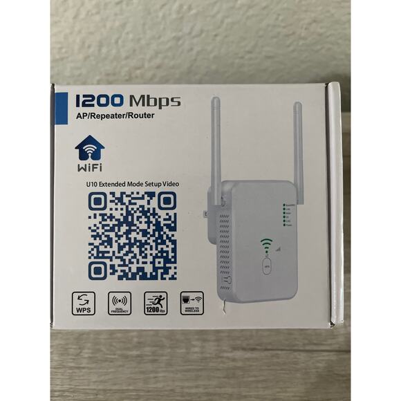 WiFi extender 1200 MBPS AP/repeater/router -white Opened box - Picture 3 of 3
